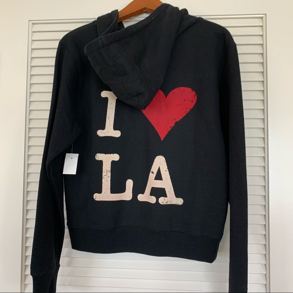 Universal Studios I Heart LA Zip Fleece Hoodie